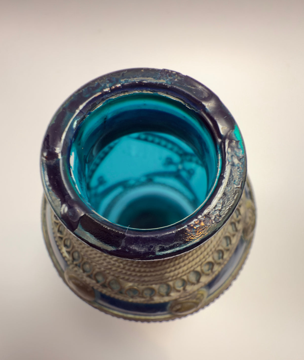 Einzigartiges marokkanisches Deko-Set mit Glasflakon, Miniatur-Tajine und Teekanne