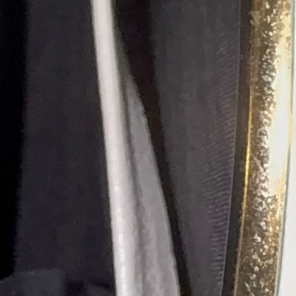Skøn hvid clutch lædertaske med wristlet rem – 1960