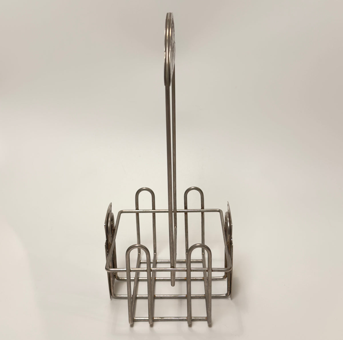 Vintage Heinz flaskeholder / condiment caddy i metal – “It Has To Be Heinz”