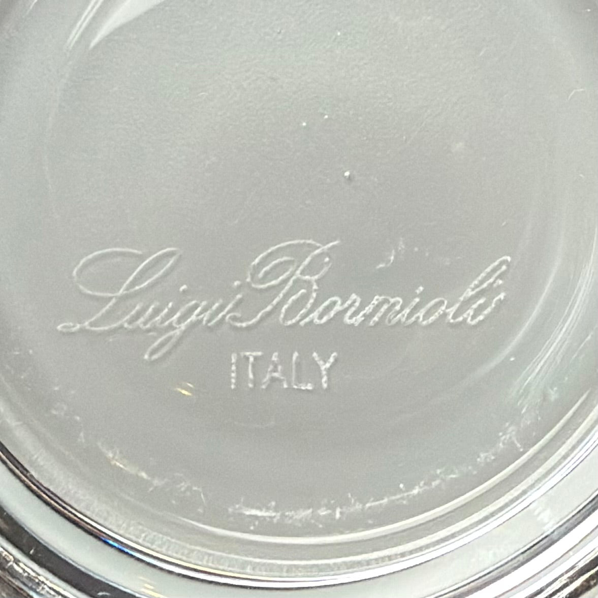 Luigi Bormioli whiskyglas / vandglas 10 cm – tung bund – italiensk kvalitetsglas