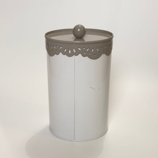 Marie Sohl kaffedåse med låg – metal opbevaring til kaffe, 16 cm - Frøken Lilly