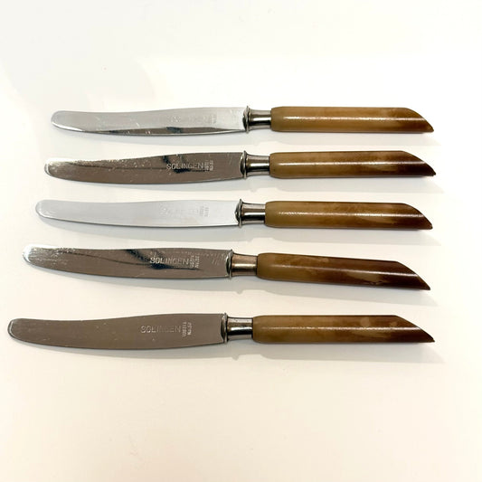 Solingen rustfri smørknive nr. 56 – sæt med 5 - Frøken Lilly