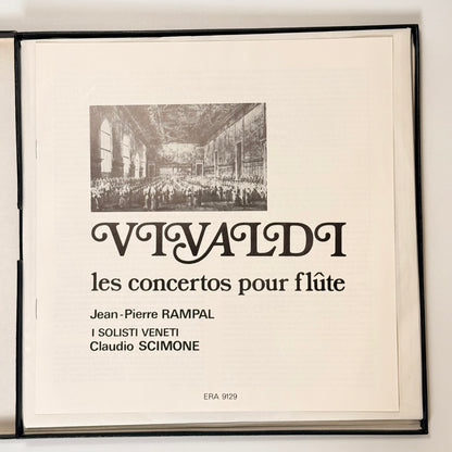 Antonio Vivaldi – Les Concertos Pour Flûte | Jean-Pierre Rampal | 3 LP Box Set | Erato 1978