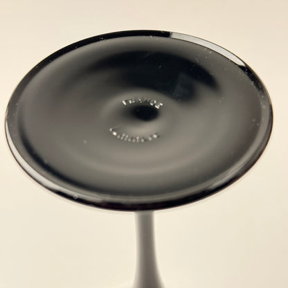Luminarc France cocktailglas 16,5 cm – sort stilk – vintage martiniglas