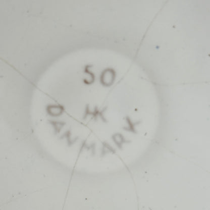 Hørsholm Keramik skål med hank og striber