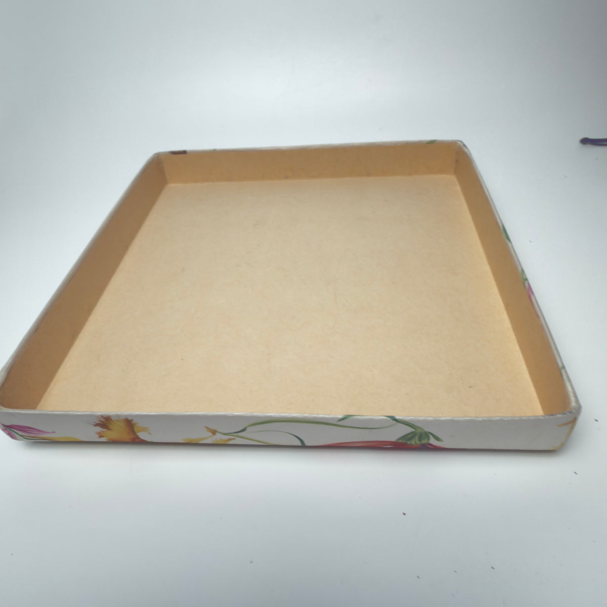 Trumpf Paradiso vintage pralinæske med fugle – 1950/60’erne
