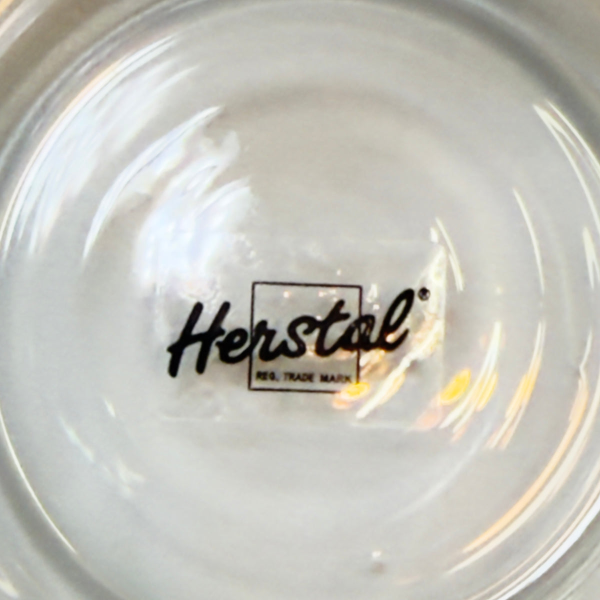 Herstal design glas med glaskugle – sæt med 2 stk dekorationsglas