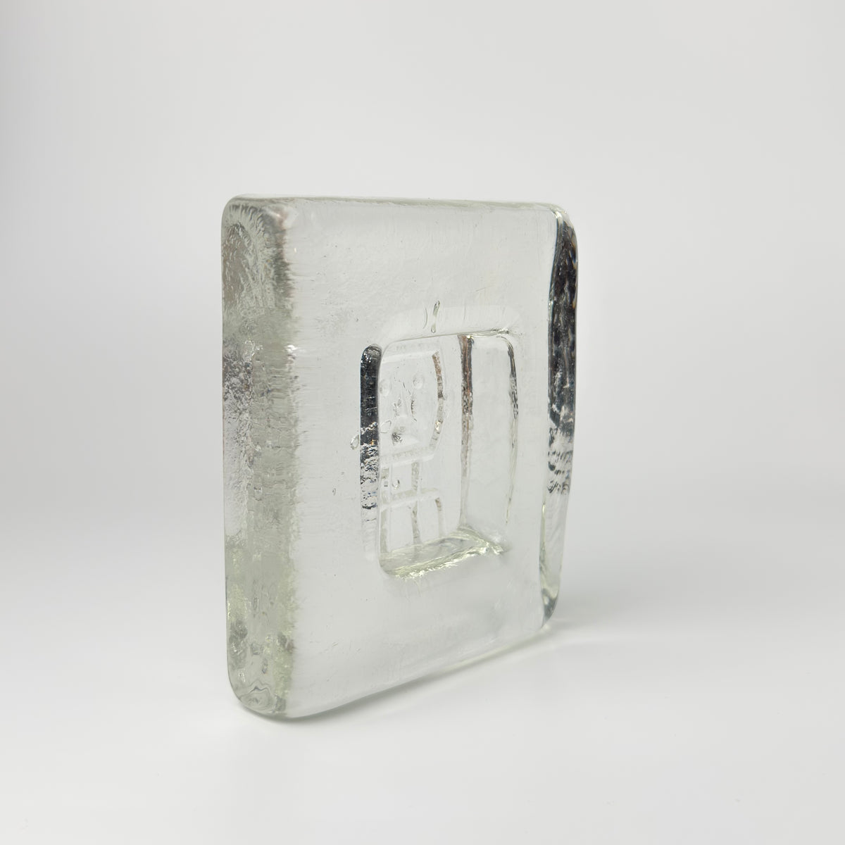 Erik Höglund für Kosta Boda – Briefbeschwerer – schwedisches Kunstglas, 1960er Jahre