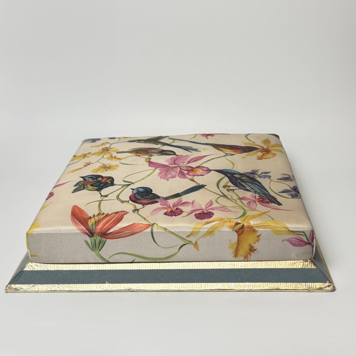 Trumpf Paradiso vintage pralinæske med fugle – 1950/60’erne
