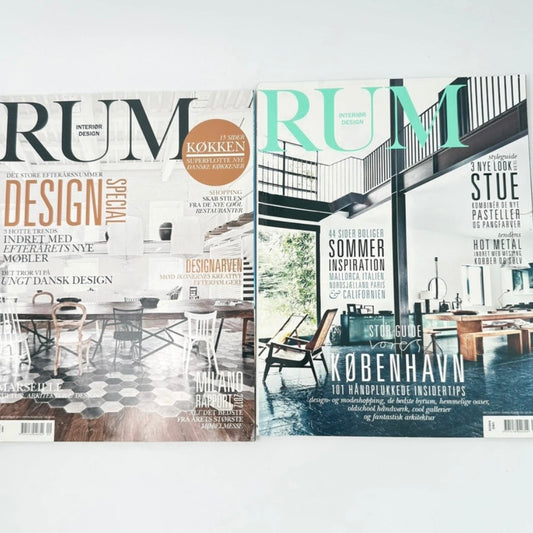 RUM interiør & design magasiner - 2012 og 2013