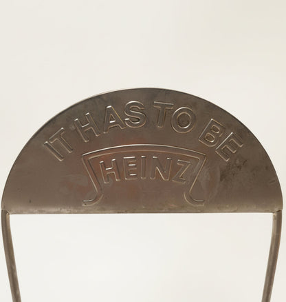 Vintage Heinz flaskeholder / condiment caddy i metal – “It Has To Be Heinz”