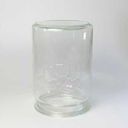 Kastrup Glasværk preserving jar 18.5 cm - old preserving jar with glass lid