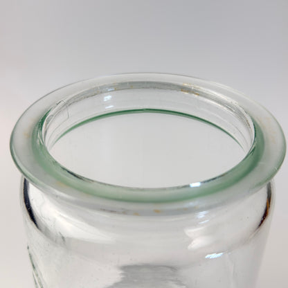 Kastrup Glasværk preserving jar 18.5 cm - old preserving jar with glass lid