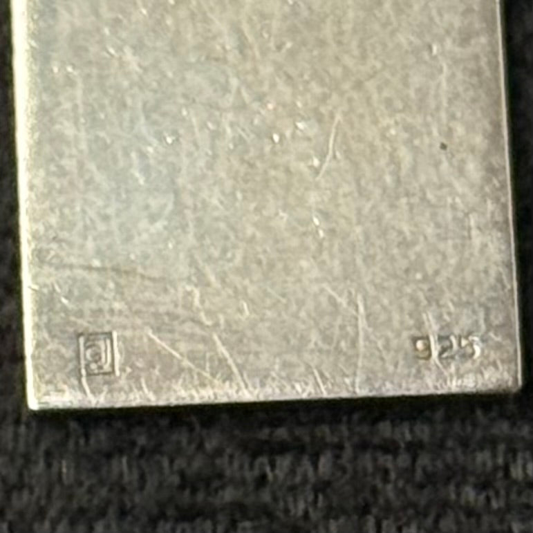 Georg Jensen Kongemærke 1940 – damemodel i sterlingsølv - broche