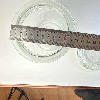 Kastrup Glasværk preserving jar 18.5 cm - old preserving jar with glass lid