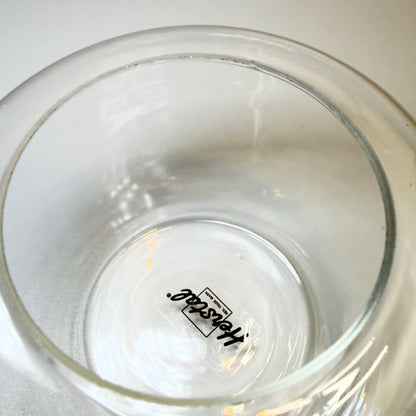 Herstal design glas med glaskugle – sæt med 2 stk dekorationsglas