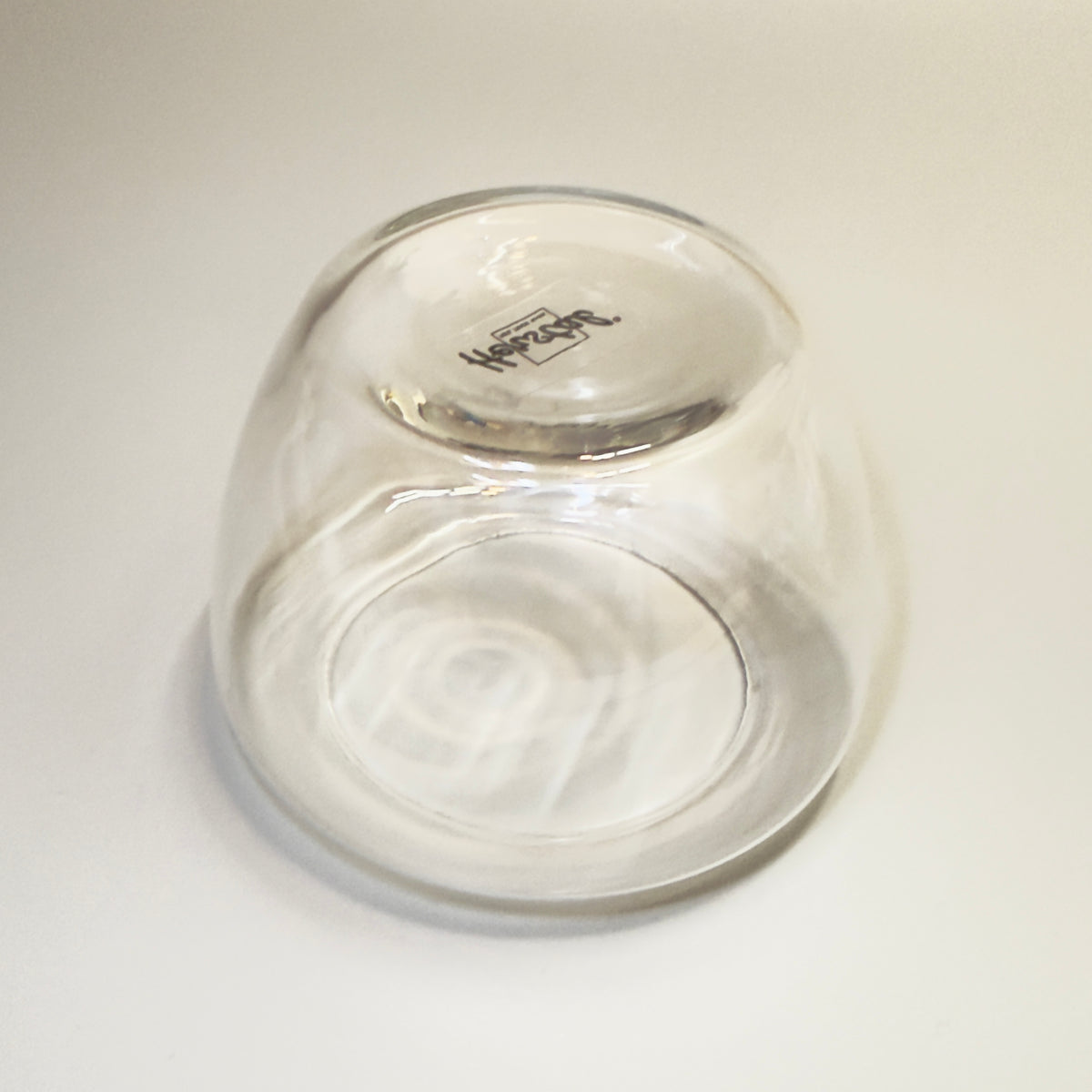 Herstal design glas med glaskugle – sæt med 2 stk dekorationsglas
