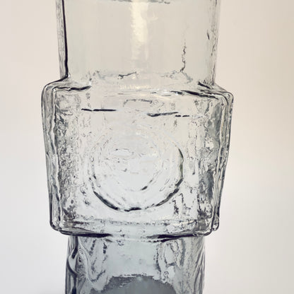 Karaffe aus getöntem Glas, CEB Björkhult – 1950er Jahre