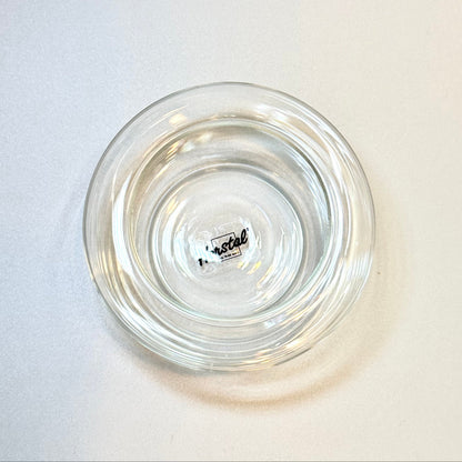 Herstal design glas med glaskugle – sæt med 2 stk dekorationsglas