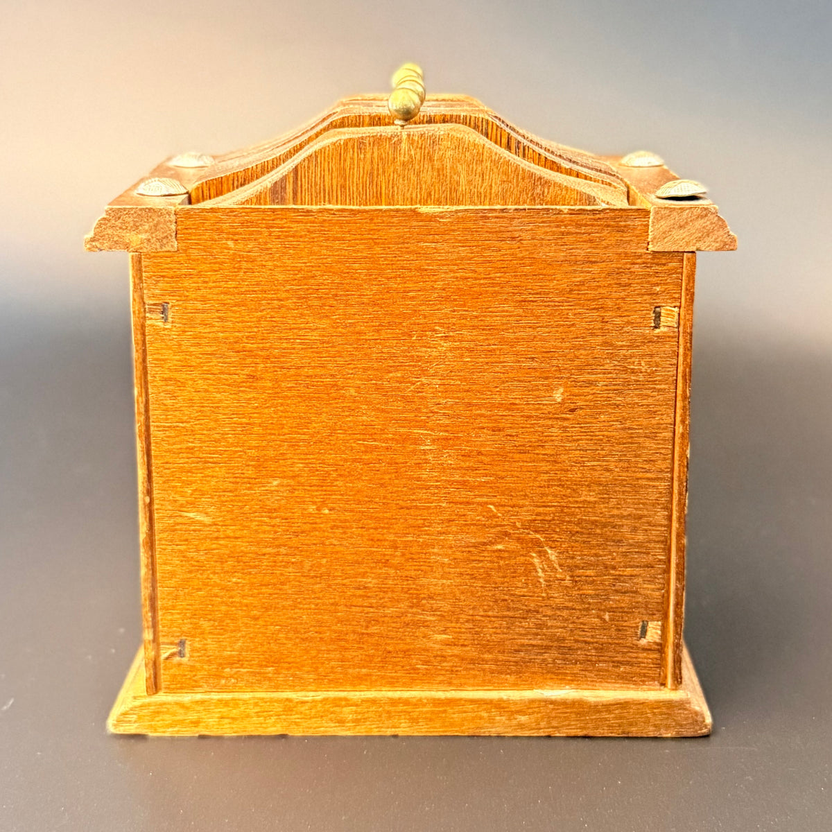 Vintage bordskåner sæt i træ – kaminur design med kork underlag, 1960-1970'erne