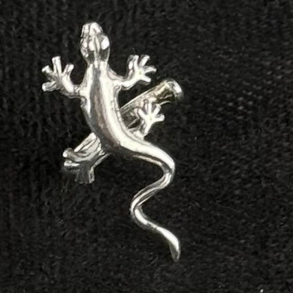 925 sølv ear cuff med gekko firben – vintage - Frøken Lilly