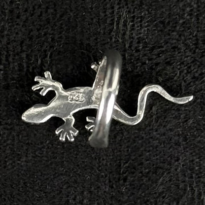 925 sølv ear cuff med gekko firben – vintage - Frøken Lilly