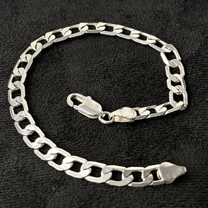 925 sterlingsølv panserarmbånd 7 mm – 20 cm - Frøken Lilly