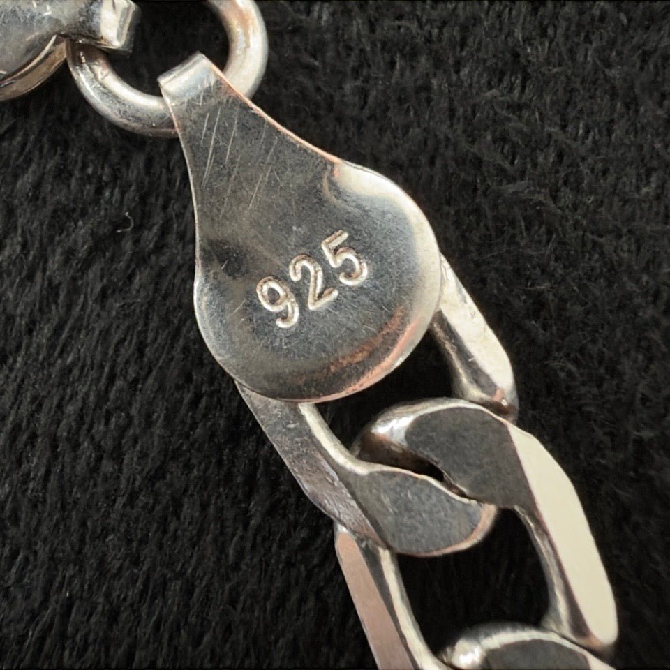 925 sterlingsølv panserarmbånd 7 mm – 20 cm - Frøken Lilly