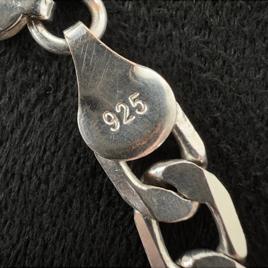 925 sterlingsølv panserarmbånd 7 mm – 20 cm - Frøken Lilly