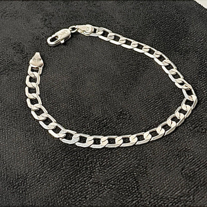 925 sterlingsølv panserarmbånd 7 mm – 20 cm - Frøken Lilly
