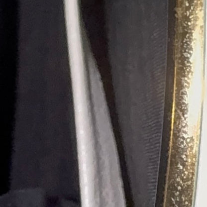 Skøn hvid clutch lædertaske med wristlet rem – 1960