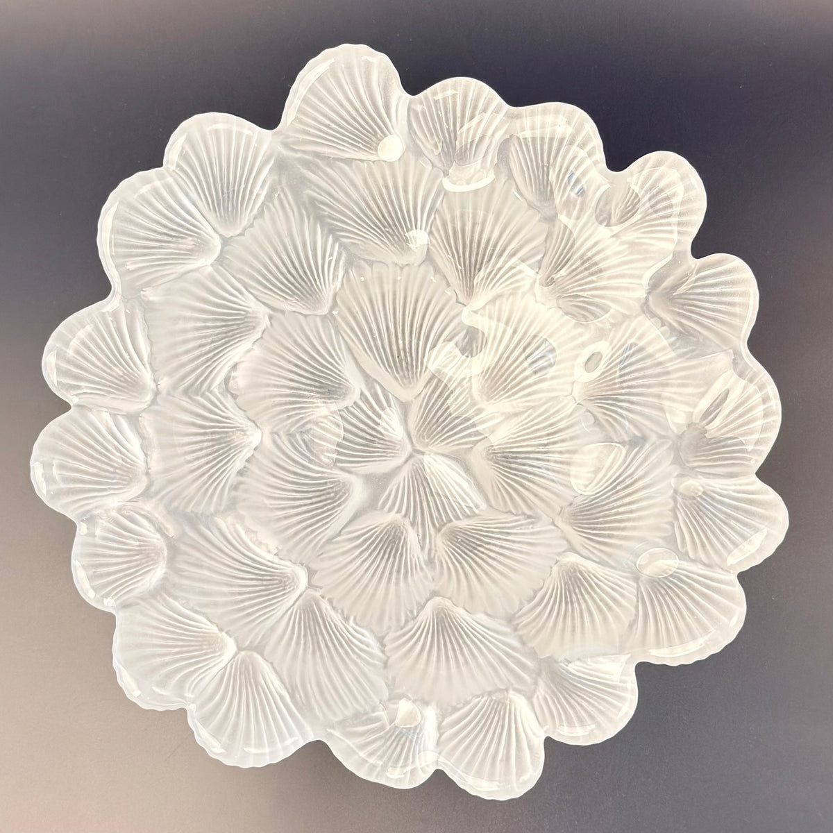 Royal Copenhagen “Hjertemusling” skål 1995 designet af Per Lütken for RCH hos Holmegaard