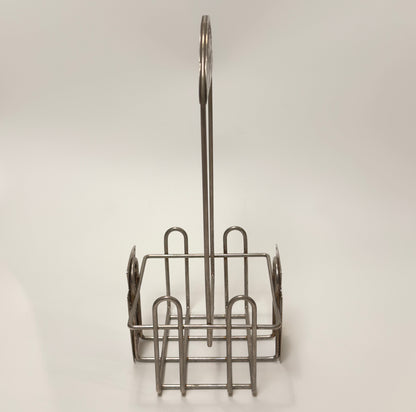 Vintage Heinz flaskeholder / condiment caddy i metal – “It Has To Be Heinz”