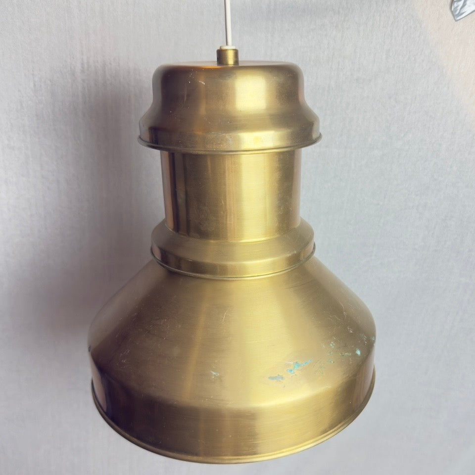 Holmegaard Skibslampe 25 i messing – Sidse Werner – vintage pendel