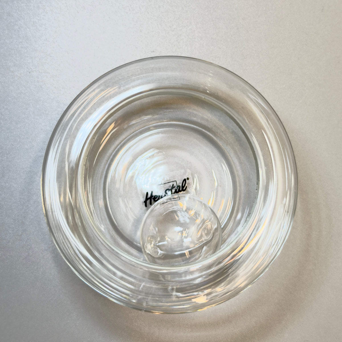 Herstal design glas med glaskugle – sæt med 2 stk dekorationsglas
