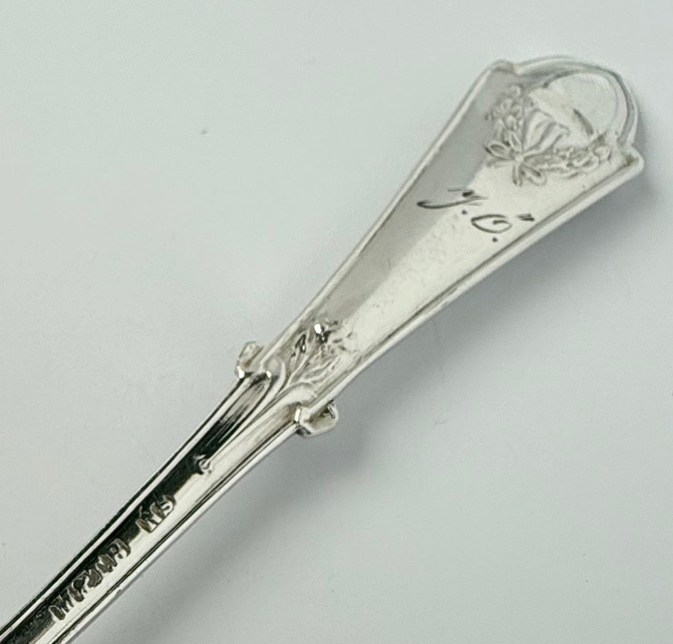 6 Art Nouveau antikke M&TB teskeer