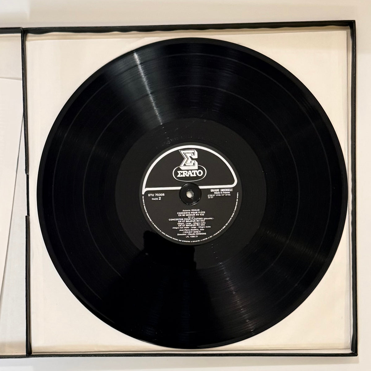 Antonio Vivaldi – Les Concertos Pour Flûte | Jean-Pierre Rampal | 3 LP Box Set | Erato 1978