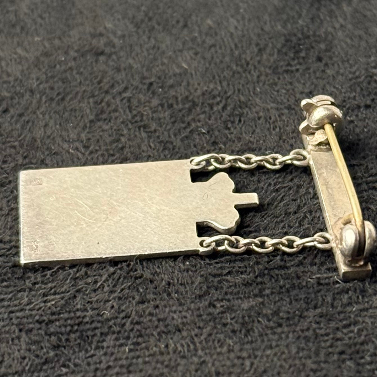 Georg Jensen Kongemærke 1940 – damemodel i sterlingsølv - broche