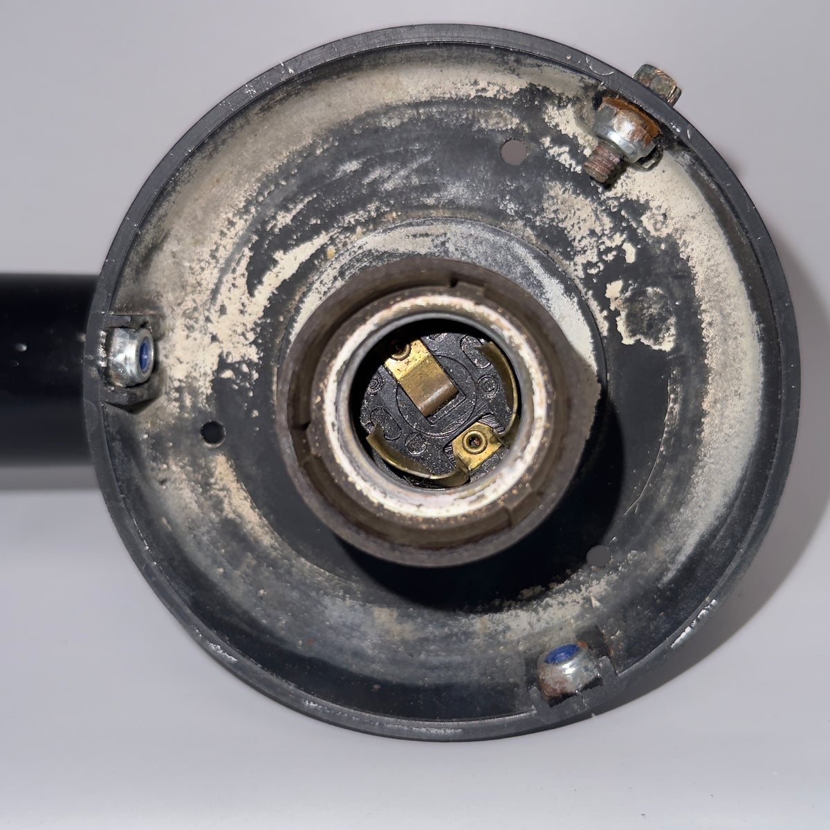 2 vintage udendørs væglamper – E.S. Horn Ice Ball