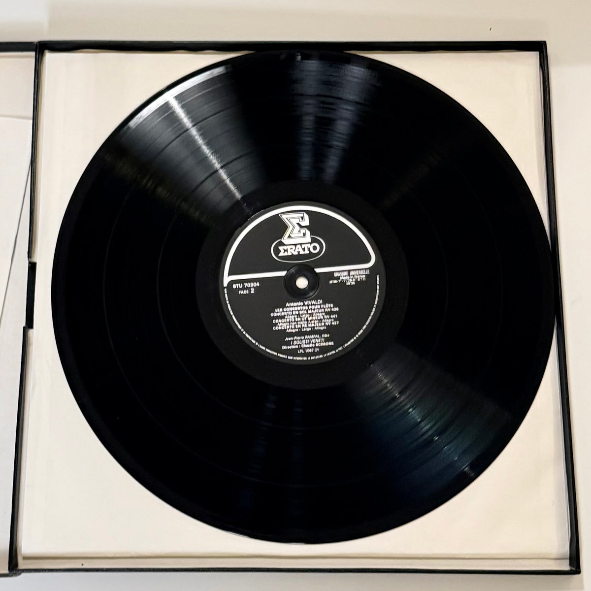 Antonio Vivaldi – Les Concertos Pour Flûte | Jean-Pierre Rampal | 3 LP Box Set | Erato 1978