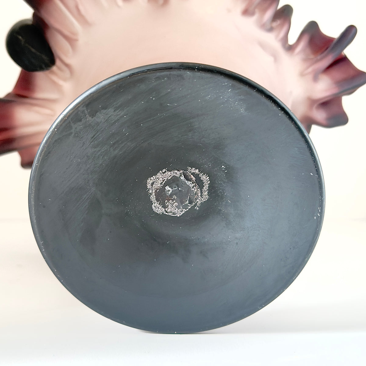 Smuk brudekurv/glasskål - Art Niveau inspireret