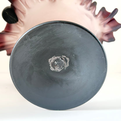 Smuk brudekurv/glasskål - Art Niveau inspireret