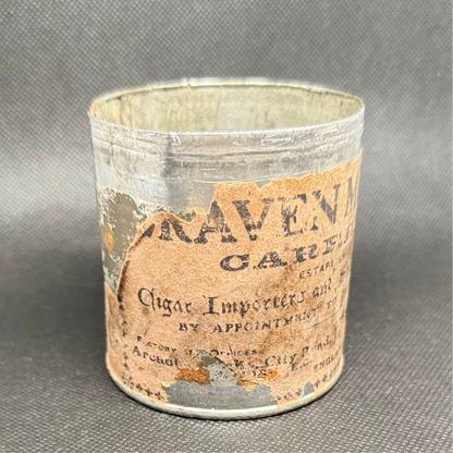 Antik Carreras craven “Black Cat” tobaksdåse ca. 1900 