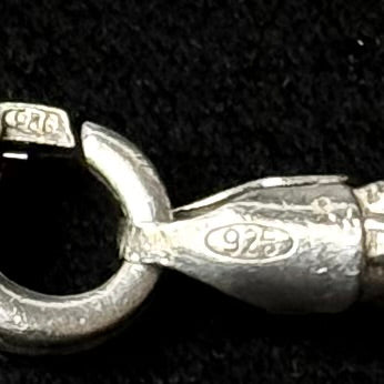 Massivt rebkæde armbånd i 925 sterlingsølv