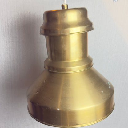 Holmegaard Skibslampe 25 i messing – Sidse Werner – vintage pendel