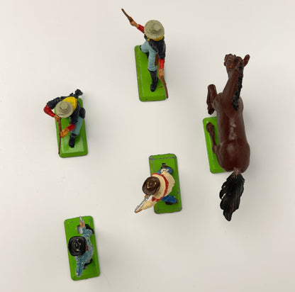 Britains Deetail western figurer med hest, 1971 England - Frøken Lilly