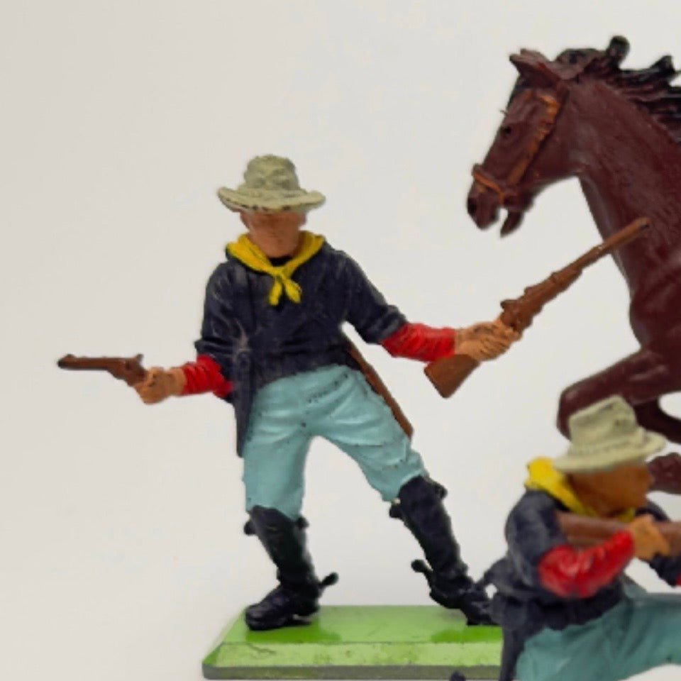Britains Deetail western figurer med hest, 1971 England - Frøken Lilly