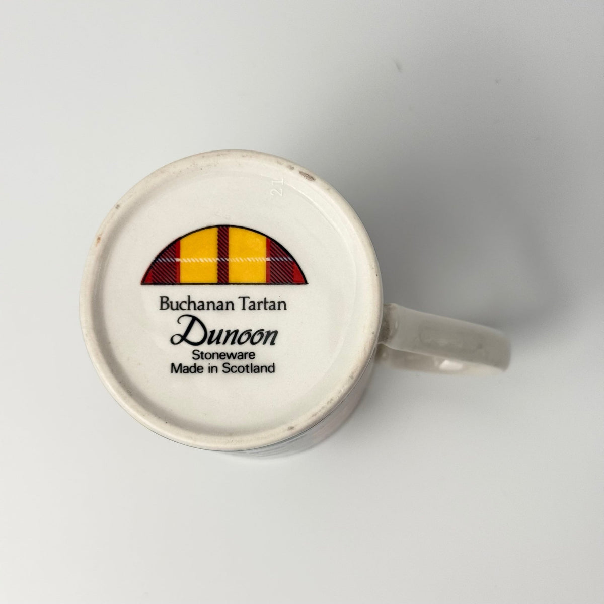 Dunoon Buchanan Tartan Krus – Stoneware – Made in Scotland – 11 cm - Frøken Lilly