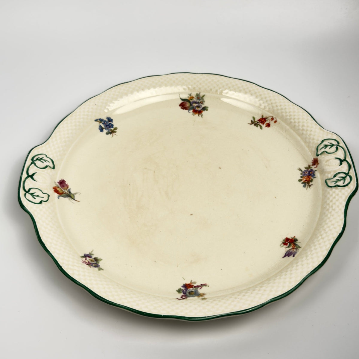Furnivals antikt engelsk fajancefad ca. 1920-1930 - Frøken Lilly