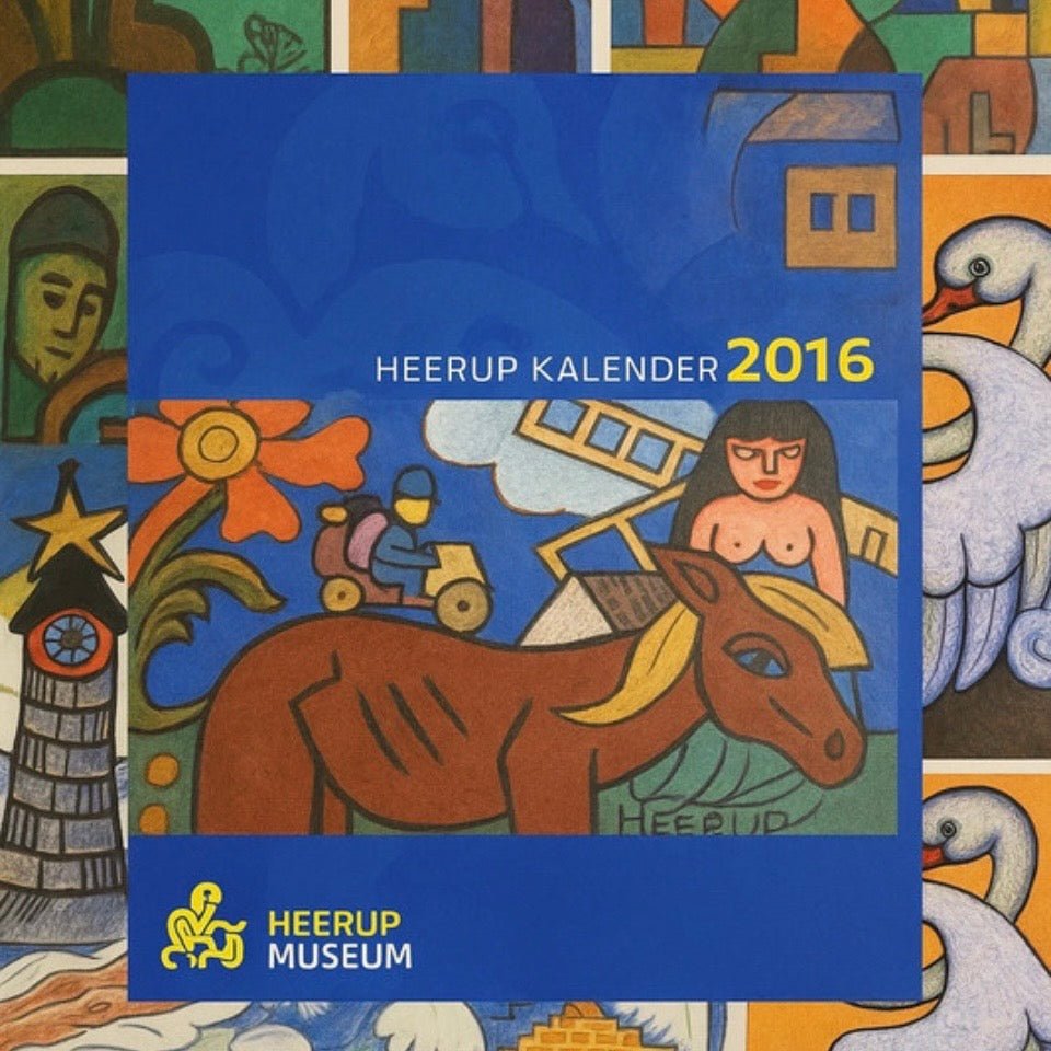 Heerup Kalender 2016 – Originale tryk velegnet til indramning - Frøken Lilly